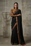 NOCTURNE BLAZE | Cotton | Indidha Saree
