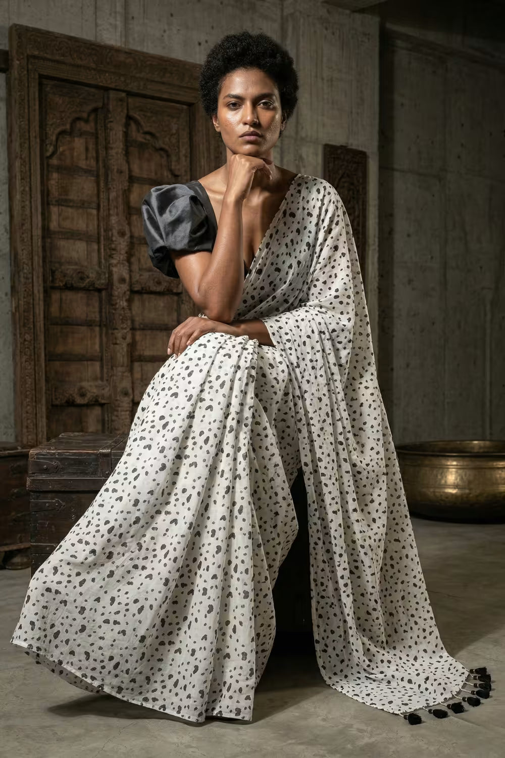 BUND | Mul Cotton | Indidha Saree
