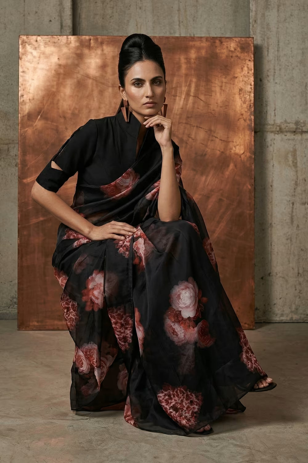 GULABO | Organza | Indidha Saree