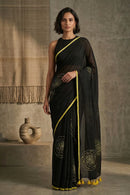 SUNSET ROSE | Mul Cotton | Indidha Saree