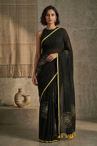 SUNSET ROSE | Mul Cotton | Indidha Saree