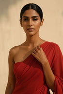 Raktika | Mul Cotton | Indidha Saree