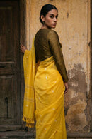 Sunlit Weave | Mul cotton | Indidha Saree
