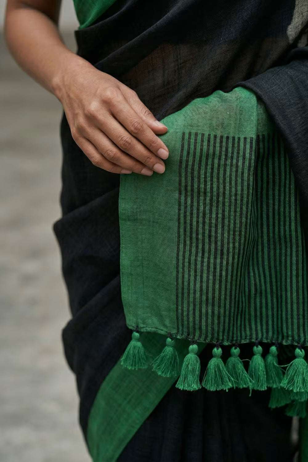 NORTHERN STAR | Linen by Linen | Indidha Saree