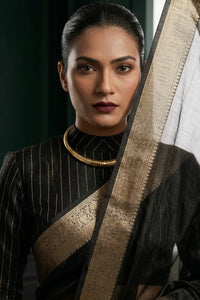 KOHINOOR | Organza with Banarasi Border | Indidha Saree