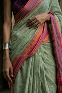 PINK SUNSET | Cotton | Indidha Saree