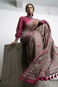 KOMAL TARA | Mul Cotton | Indidha Saree