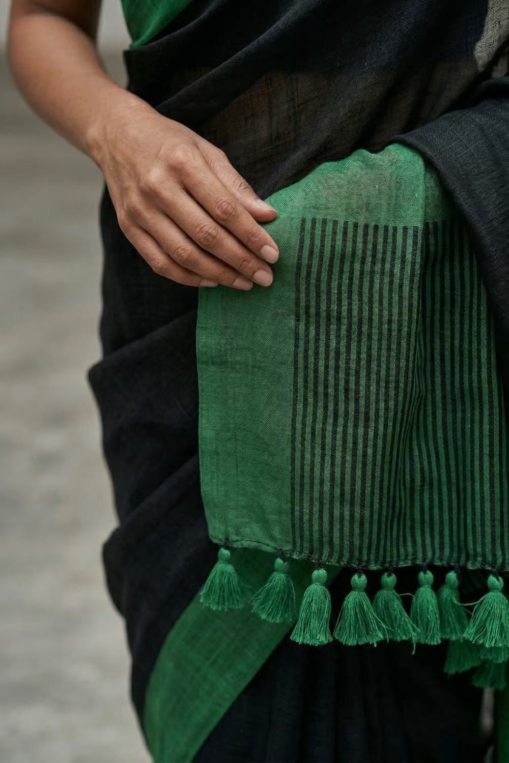 NORTHERN STAR | Linen by Linen | Indidha Saree