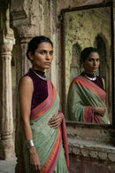 PINK SUNSET | Cotton | Indidha Saree