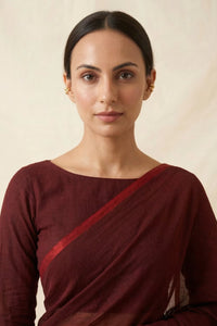 CHERRY CHARM | Mul Cotton | Indidha Saree