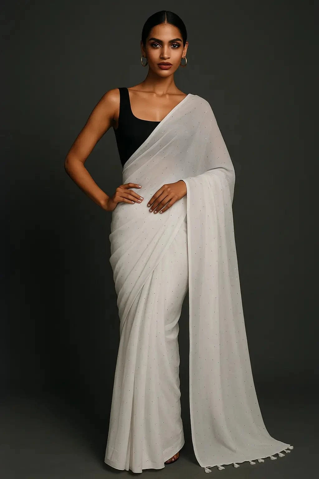 SERENE SPARKLE | Pure Cotton | Indidha Saree