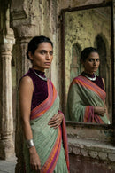 PINK SUNSET | Cotton | Indidha Saree