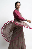 KOMAL TARA | Mul Cotton | Indidha Saree