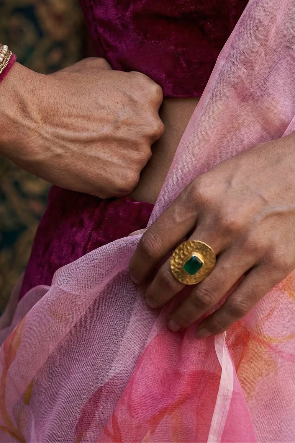 TUM BIN | Organza | Indidha Saree