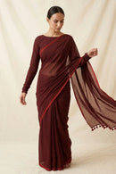 CHERRY CHARM | Mul Cotton | Indidha Saree