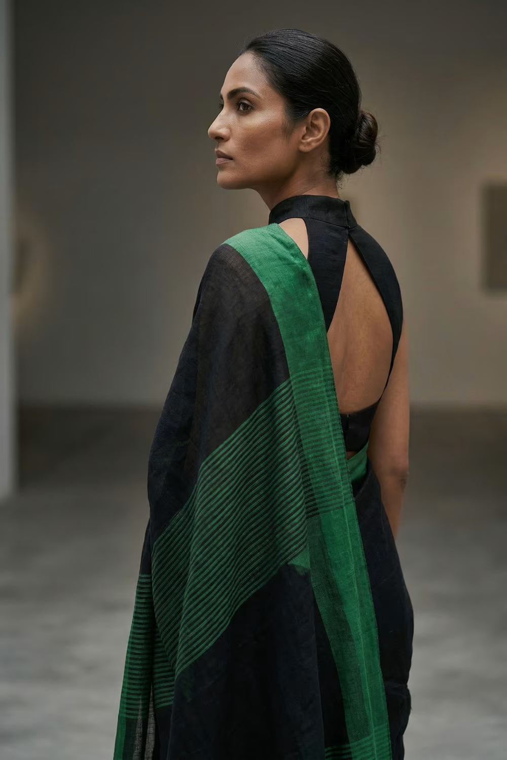 NORTHERN STAR | Linen by Linen | Indidha Saree
