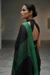 NORTHERN STAR | Linen by Linen | Indidha Saree