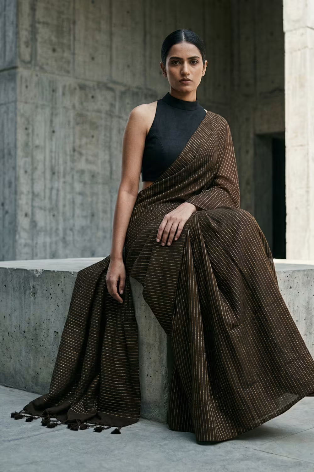 TIMELESS TIDES | Cotton | Indidha Saree