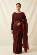 CHERRY CHARM | Mul Cotton | Indidha Saree
