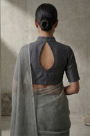 SILVER MIST | Kota Doria | Indidha Saree