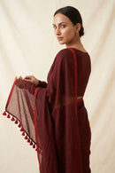 CHERRY CHARM | Mul Cotton | Indidha Saree