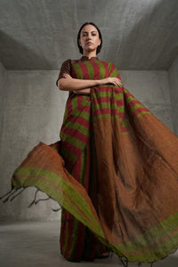 DHARI | Pure Cotton | Indidha Saree