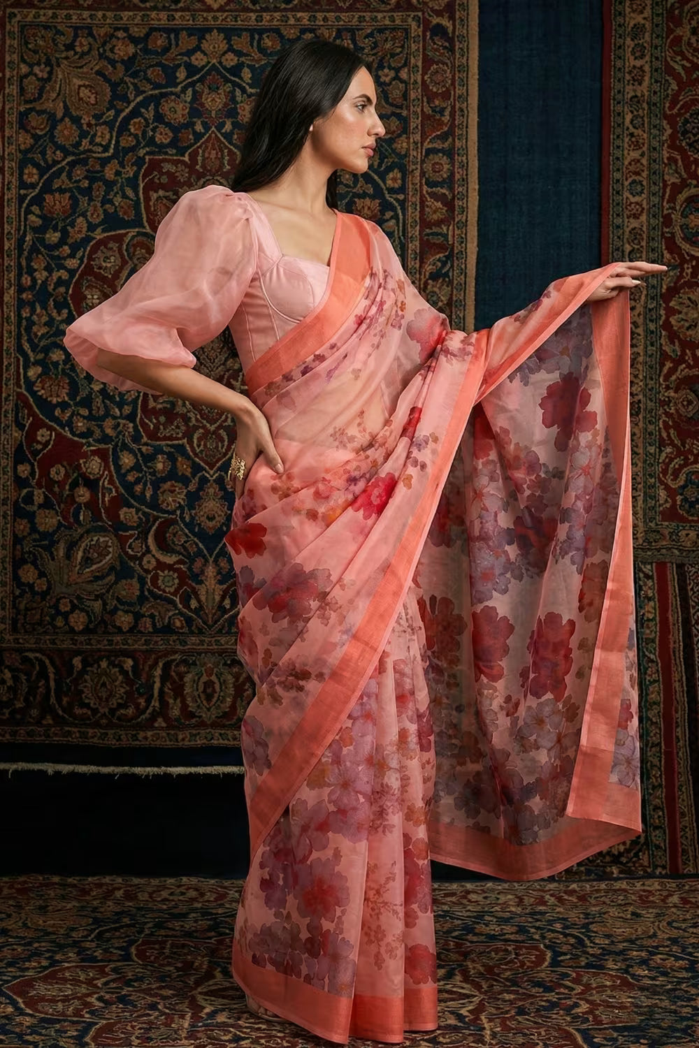 PHULWARI | Organza | Indidha Saree