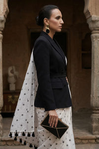 FULL MOON | Mul Cotton | Indidha Saree