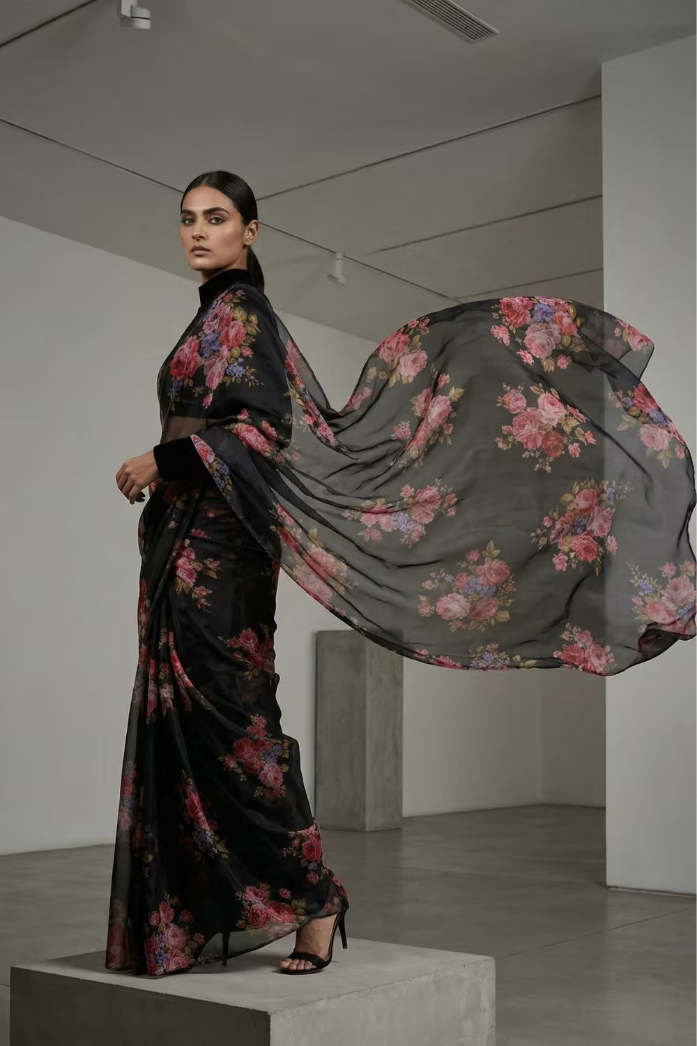 SECRET WORLD  | Organza | Indidha Saree