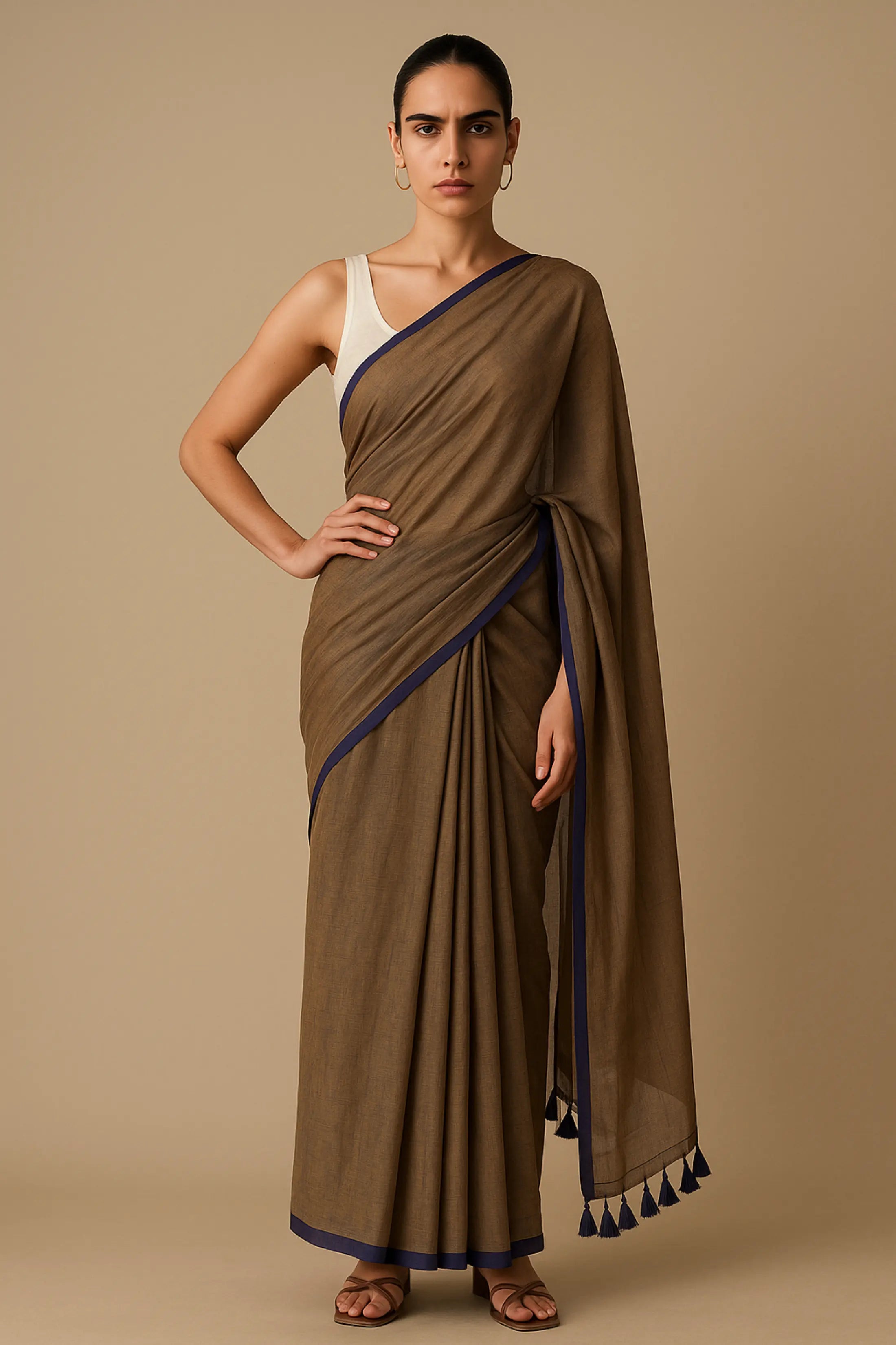 TORABI | Mul Cotton | Indidha Saree
