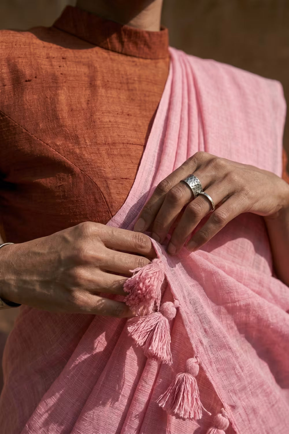 PETAL KISS | Mul Cotton | Indidha Saree
