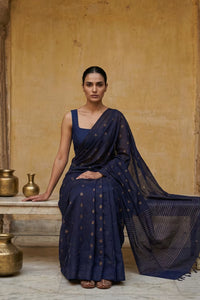 ZARA | Kota Viscose Zari Buta | Indidha Saree
