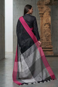 ETHERNAL ESSENCE | Linen by Linen | Indidha Saree