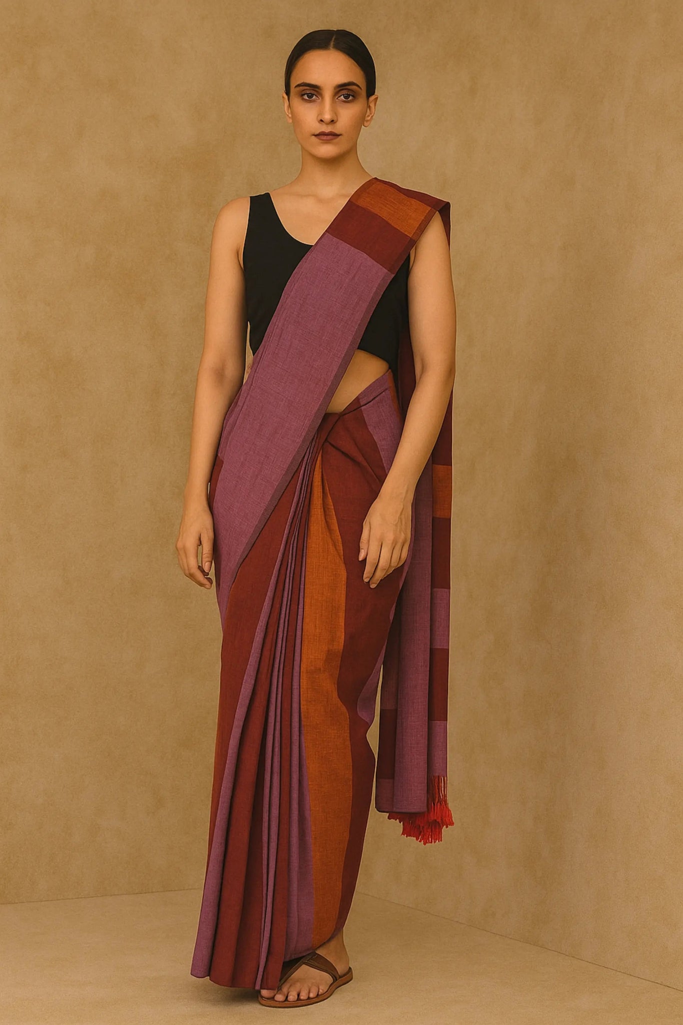 ODHNI | Cotton | Indidha Saree