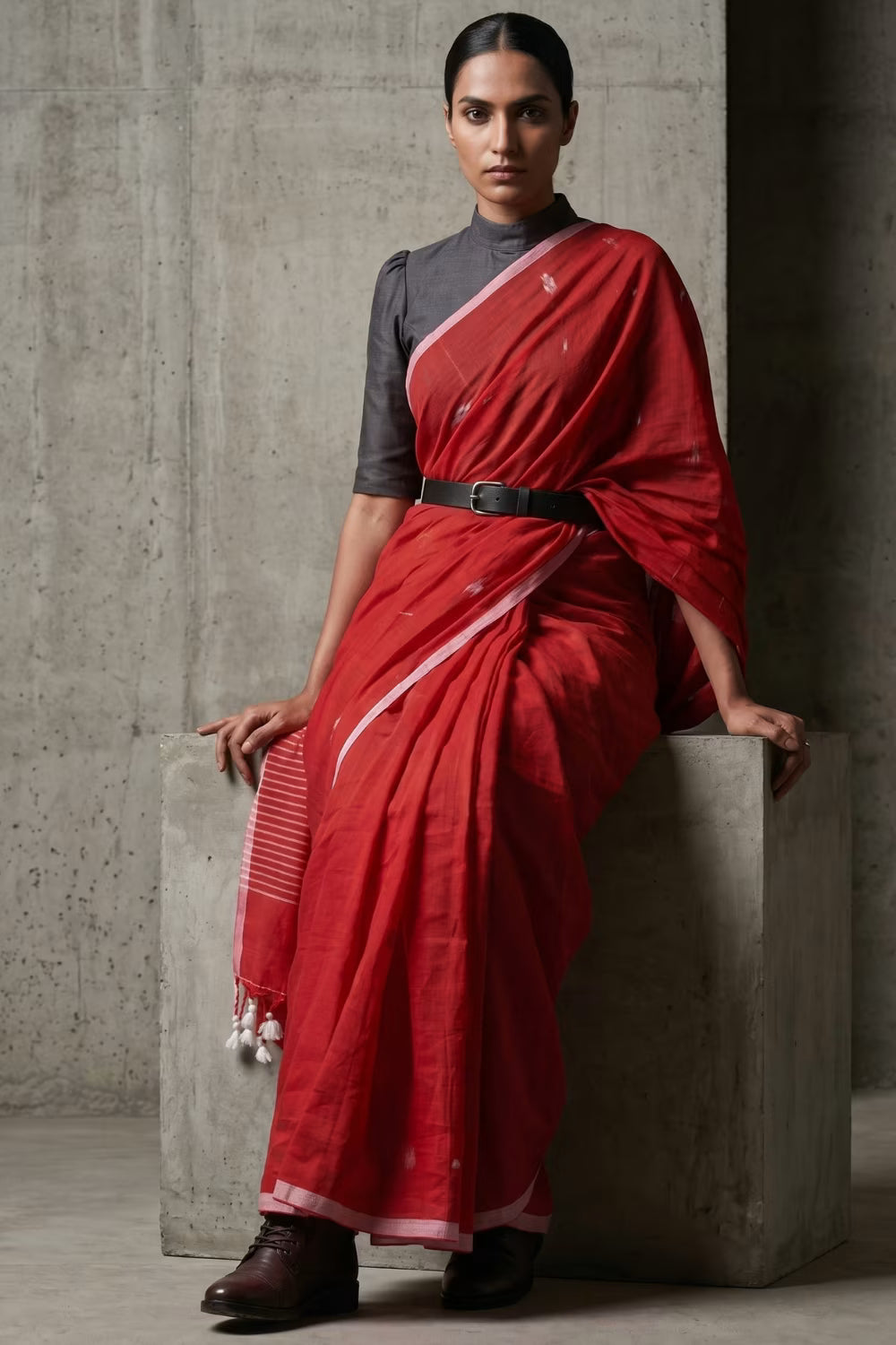 LALIMA | Mul Cotton | Indidha Saree