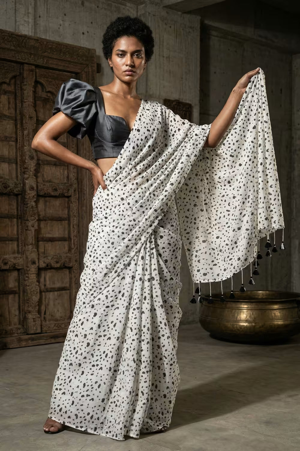 BUND | Mul Cotton | Indidha Saree