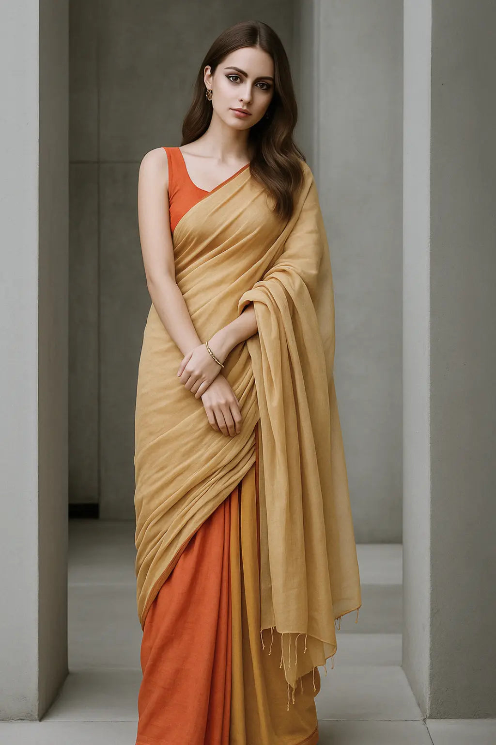 JADE KI SHAM | Cotton | Indidha Saree