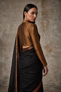 NOCTURNE BLAZE | Cotton | Indidha Saree