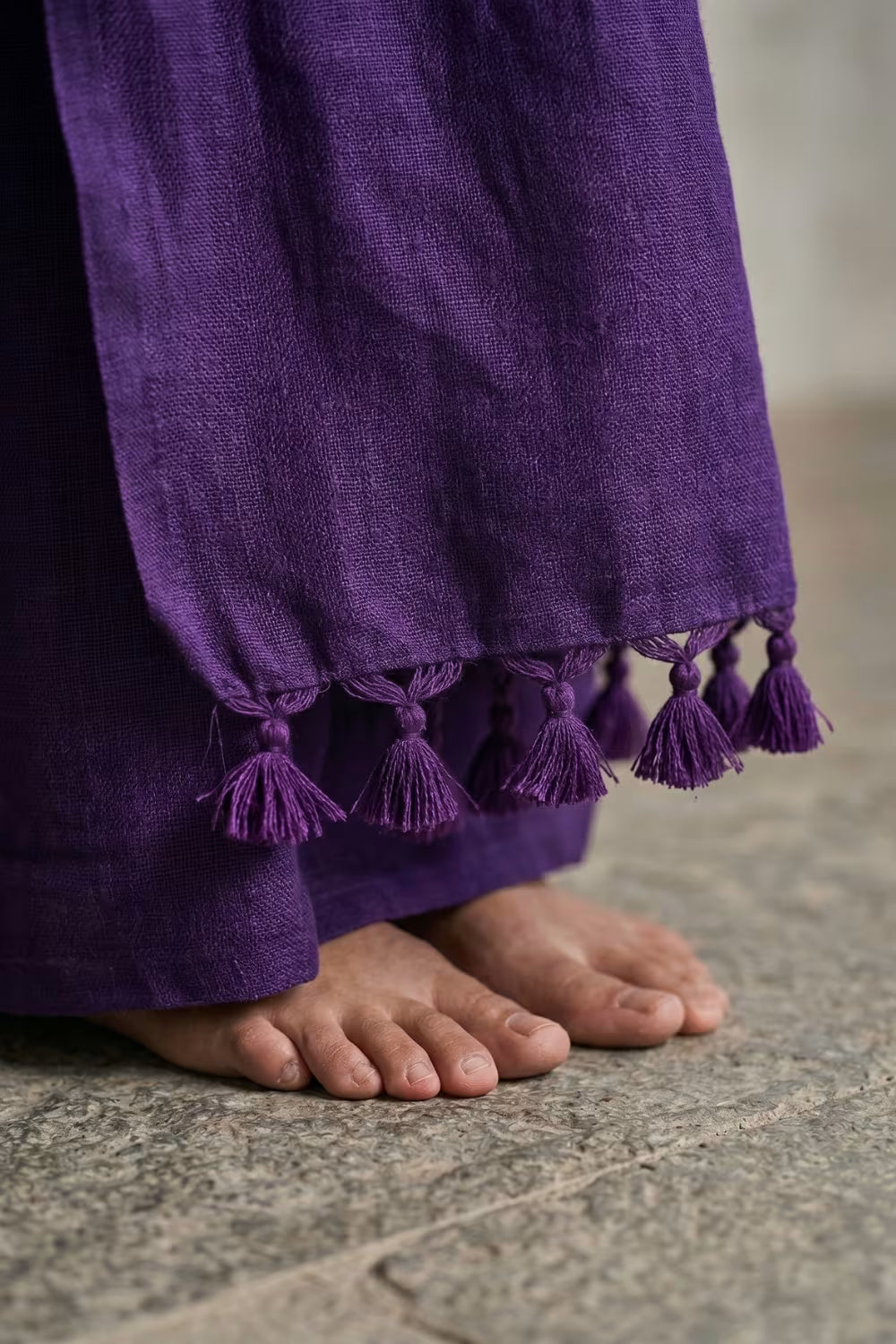 VIOLET MAJESTY | Cotton | Indidha Saree