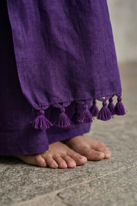 VIOLET MAJESTY | Cotton | Indidha Saree