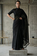 SIYAH SIREEN | Pure Cotton | Indidha Saree