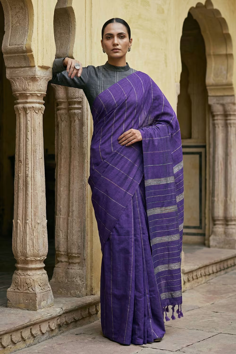 GHITORNI | Pure Cotton | Indidha Saree