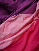 JADE KI LALI | Cotton | Indidha Saree -  Hot Pink Handloom Cotton Saree with Red Pallu | Indidha  Turn heads with Indidha’s hot pink handloom cotton saree featuring a bold red and blush pallu. Lightweight, breathable, and handcrafted for all-day comfort.