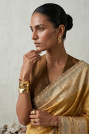 Golden Hour Grace | Tissue | Indidha Saree