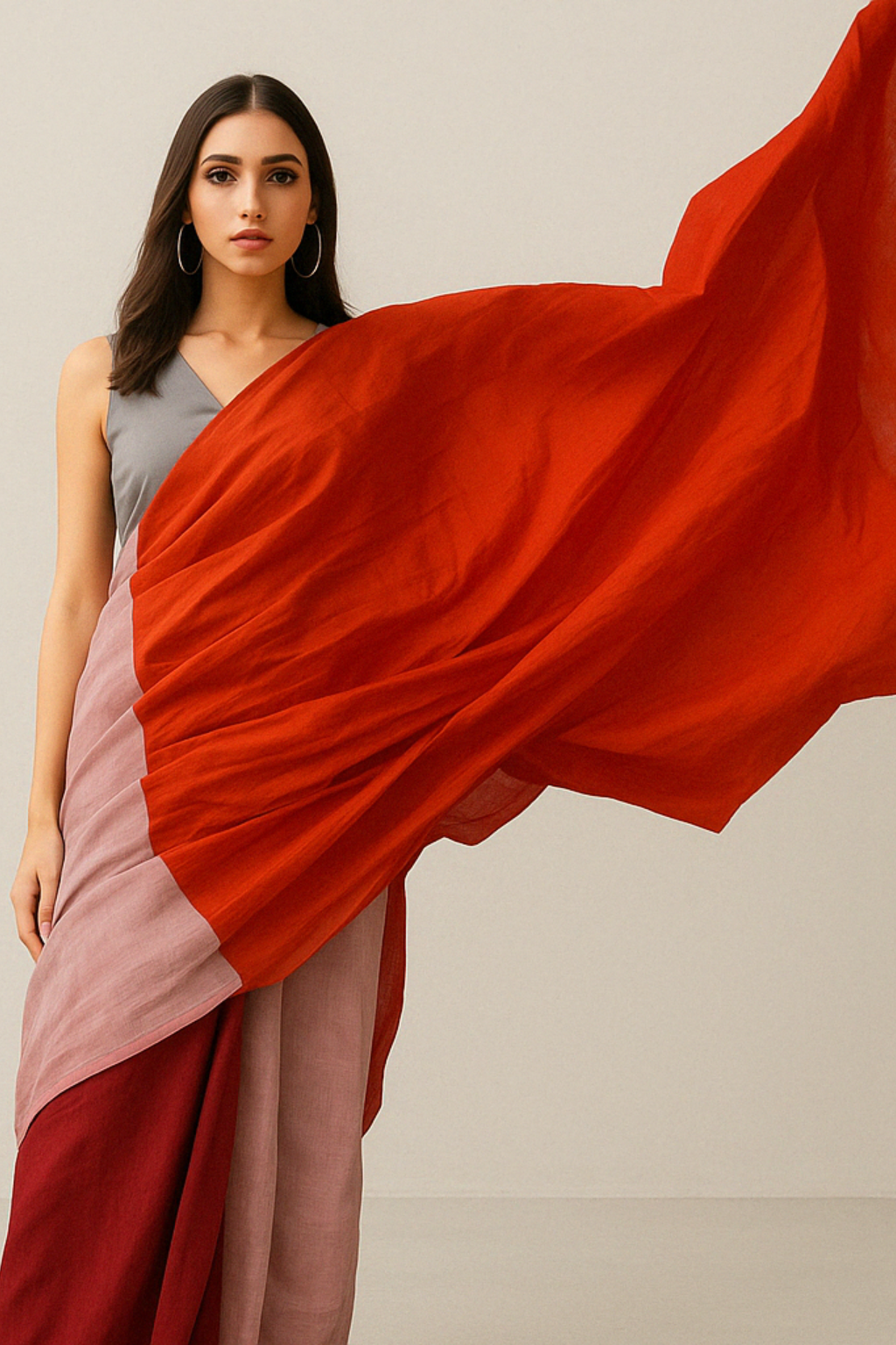JADE KA SURAJ | Cotton | Indidha Saree