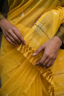 Sunlit Weave | Mul cotton | Indidha Saree