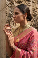 ROSY AURA | Muga Silk | Indidha Saree