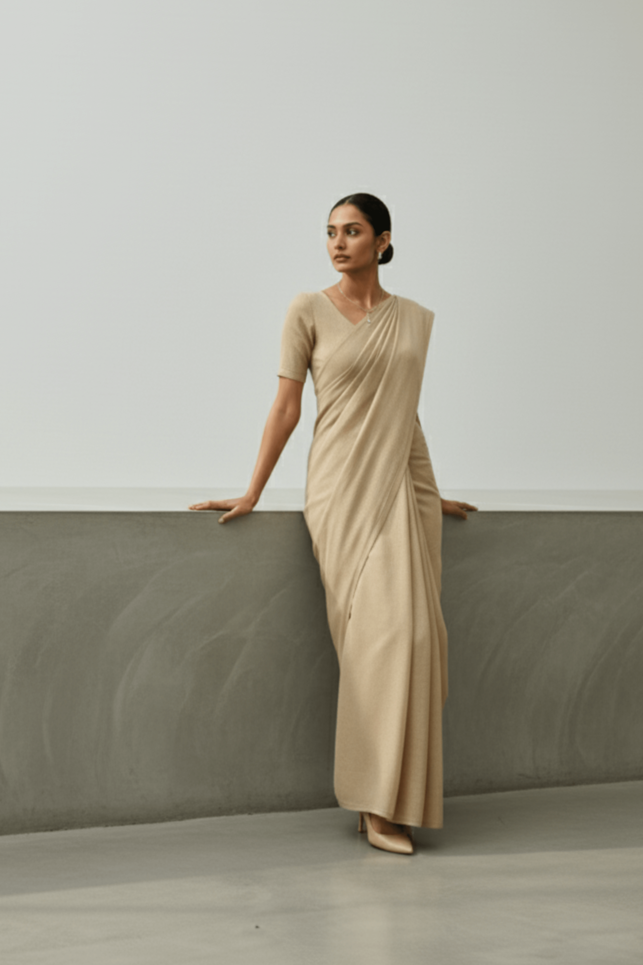 Oatline | Resha Cotton | Indidha Saree