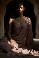Hushed Rose | Slub Cotton | Indidha Saree