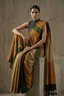 COLOR CASCADE | Textured Cotton | Indidha Saree